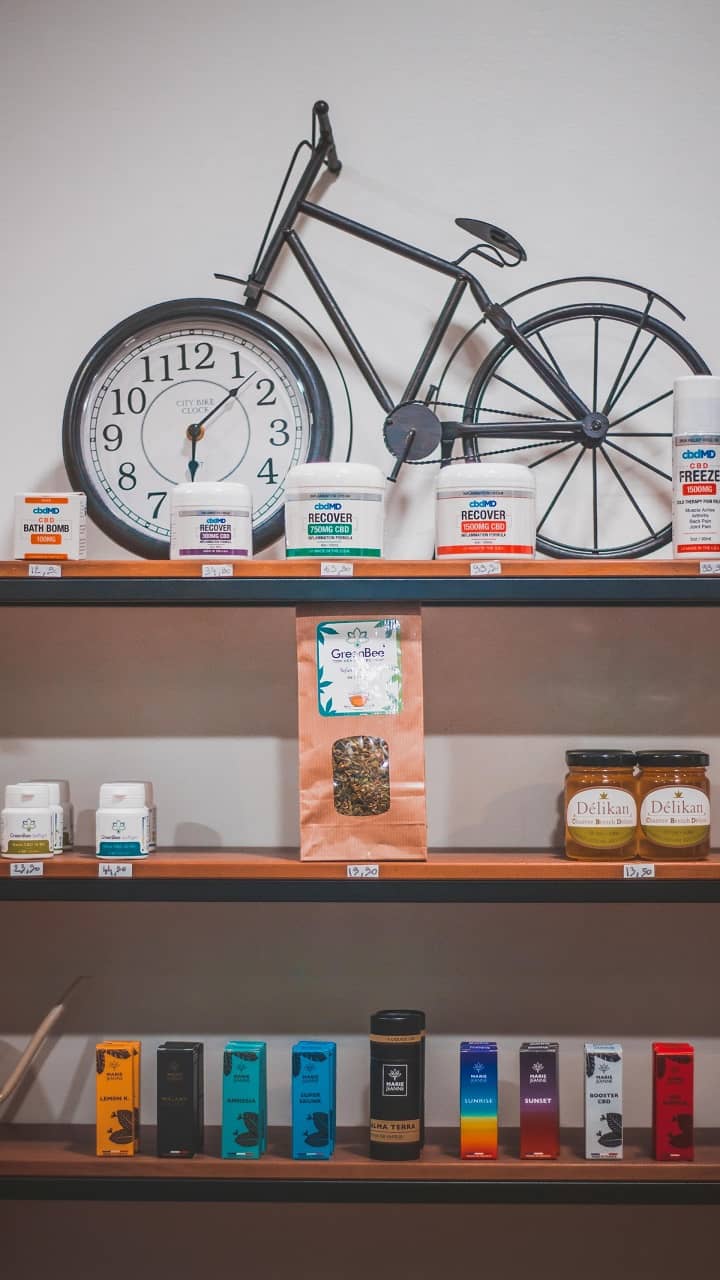 products in cbd shop